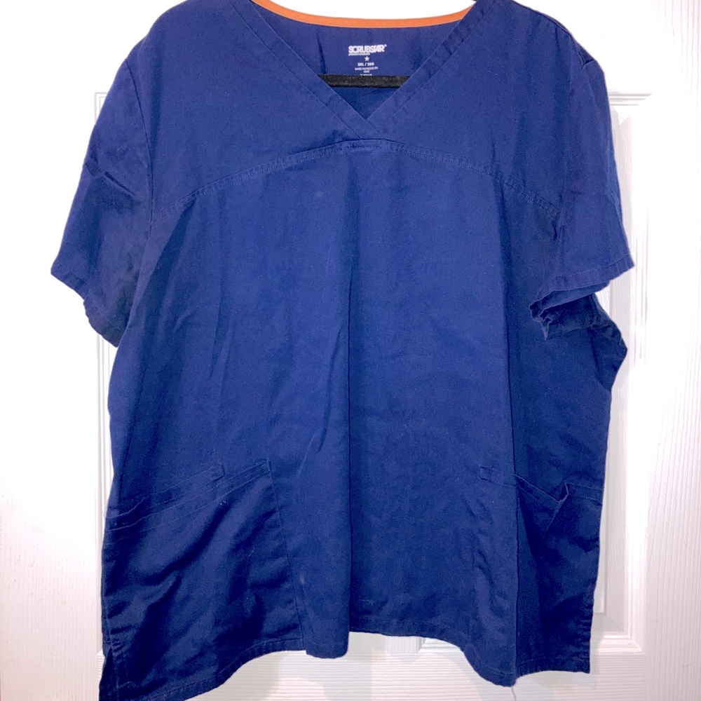 2XL Navy Scrubstar Top